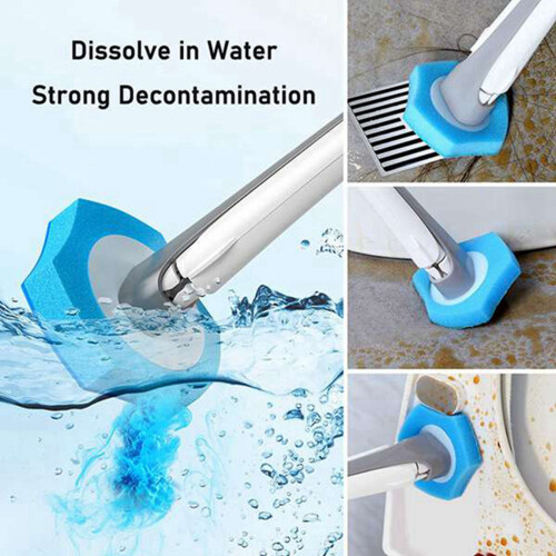 Disposable Toilet Flushable Refill Fresh Brush Flushable- 48 Refills 1