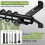 Curtain Rod Bracket, Adjustable Heavy Duty Curtain Rod Holders 5
