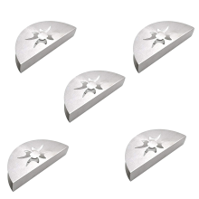 Paper Towel Holder Stainless Steel Napkin Holder Fanshaped Organizer