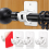 Curtain Rod Bracket 4PCS,Crossbar Hook,Wall Mount Hooks Drapery Pole 2