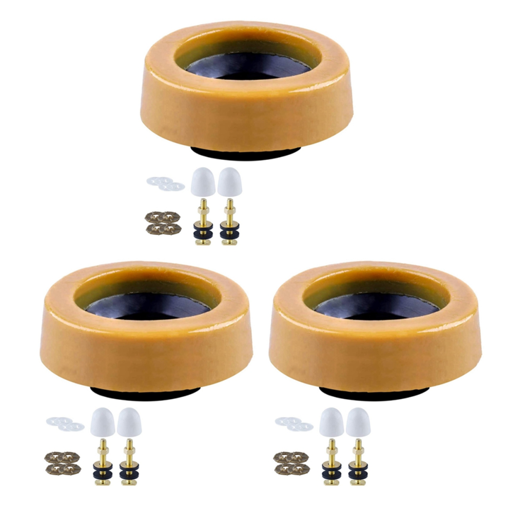 Toilet Wax Ring Kit For Outlet Toilets Install Include Closet Bolts 4712715274978