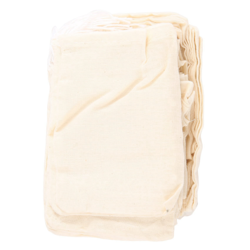 100 Pieces Drawstring Cotton Bags,Tea Brew Bags (4 x 3 Inches) 2