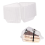 100Pcs Triangle Cheesecake Boxes Triangle Pie Holders Cake Boxes 3