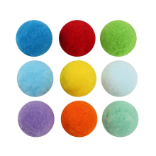 Ball Garland Colorful Handmade 28 Balls for Wall Decoration (2 Sets)