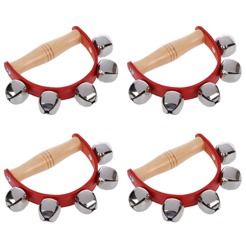 Tambourine Handbell Baby Kid Musical Instrument Shaking Small Toy