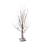 White Tree with LED Lights, Small Tree Lights Battery Powered Timer 2