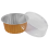 100Pcs Disposable Aluminum Foil Baking Cups Cupcake Cups with Lids 3