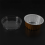 100Pcs Disposable Aluminum Foil Baking Cups Cupcake Cups with Lids 5