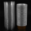 100Pcs Disposable Aluminum Foil Baking Cups Cupcake Cups with Lids 7