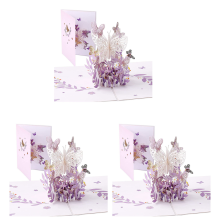 Butterfly 3D Greeting Cards for Women Girl Daughter, Mothers Day