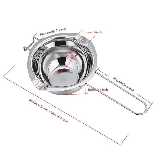 Double Boiler Stainless Steel Chocolate Pot, Chocolate Dipping Tool 1
