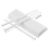 50 Pieces Plastic White Cake Rods(0.4 Inch Diameter 9.5 Inch Length) 4