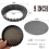 6 Pack 5 Inch Mini Tart Pans with Removable Bottom Quiche Pan 3