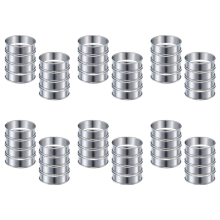 8 Pcs 4.1 Inch Muffin Tart Rings for Home Cooking