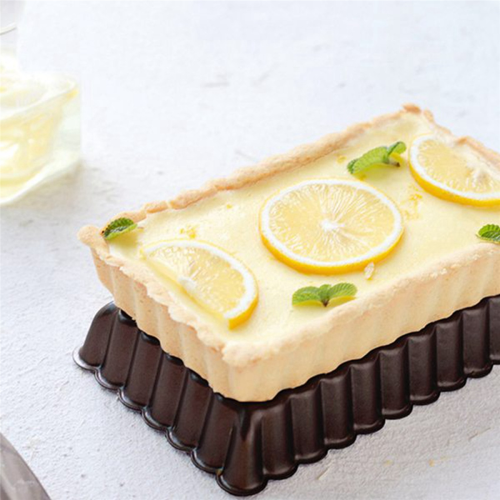 8 Pcs Non-Stick Quiche Tart Pans with Removable Bottom,for Baking 2