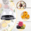 50 Pack Mini Clear Plastic Cake Box with Dome Lids for Muffin Pastry 2