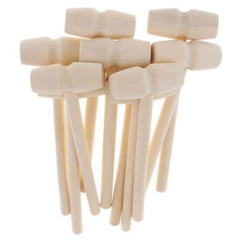 30PCs Mini Wooden Hammer for Lobster Crab and Other Shellfish,Solid 2