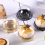 50 Pack Mini Clear Plastic Cake Box with Dome Lids for Muffin Pastry 7