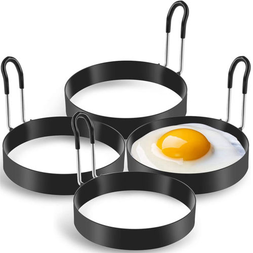 4 Pack Egg , Pancake Mold for Frying Eggs and Omelet 1