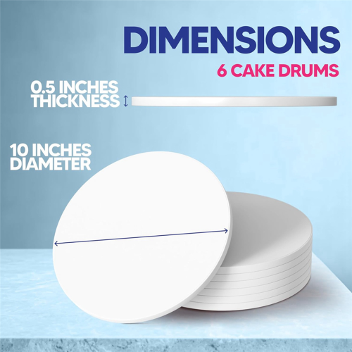 Cake Boards,12 Inch Cake Drum Cake Boards Round - Bend 1