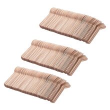 300Pcs Disposable Wooden Spoon Mini Ice Cream Spoon Dessert Scoop