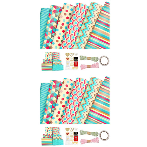 Wrapping Paper Sheets,for Christmas Birthday Party Wrapping Paper 1