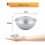 20 Pieces 10 Set DIY Metal Bath Ball Mold 5.5X2.5cm 3