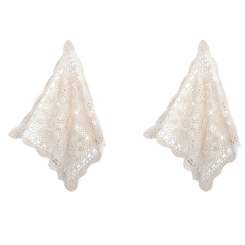 Tablecloths Crochet Square Table Cover Christmas Lace Doilies