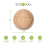 Biodegradable, Disposable Palm Leaf Plates (40, 8 inch Round Plates) 5