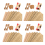 Kraft ,6 Sheets Kraft Paper with Tags and Sticker 1