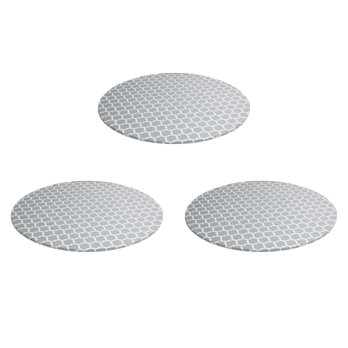 Round Tablecloth with Elastic Edge Waterproof Oil Proof Table Cloth 2