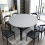 Round Tablecloth with Elastic Edge Waterproof Oil Proof Table Cloth 6