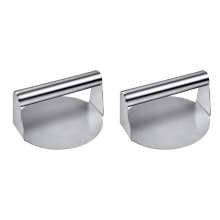 2X Burger , 5.5 Inches, Round Burger Smasher, for Steaks,