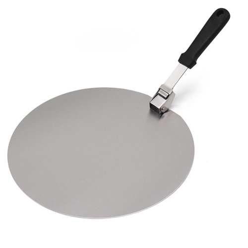 2X Pizza Paddle 12 Inch, Folding Stainless Steel Pizza Peel, Handle 2