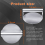 2X Burger , 5.5 Inches, Round Burger Smasher, for Steaks, 5