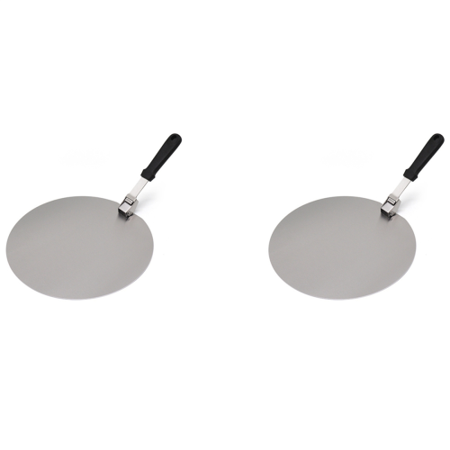 2X Pizza Paddle 12 Inch, Folding Stainless Steel Pizza Peel, Handle