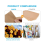 100Pcs Parchment Paper,Precut Baking Liners Sheets Paper,12 X 16 Inch 3