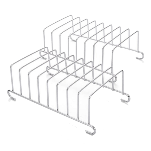 2 Pcs Toast Bread Holder 8 Holes Tool Cooling Grid Bread Rack 2