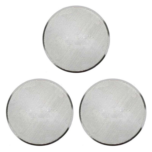 3X Round Pizza Oven Baking Tray Grate Nonstick Mesh Net(14 Inch)