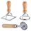 3Pcs Ravioli Stamp Maker Cutter with Roller Wheel Set,Mold 2