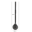 Metal Round Pizza Tool Aluminum Adjustable Pastry Removable Handle 4
