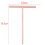 T Shape Crepe Maker Pancake Batter Wooden Spreader Stick DIY Use 1pc 4
