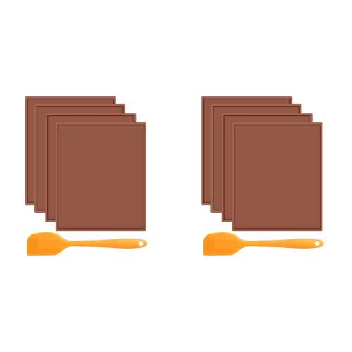 Silicone Dehydrator Sheets with Edge, Fruit Leather Trays