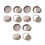 Tart Pan,4 Inch Mini Quiche Pan Bottom Tin Carbon (4 Packs) 1