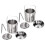 Stainless Steel Ice Square Container Double Walled 1.3L with Lid 1