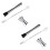 2X Stainless Steel Cocktail Muddler, Mixing Spoon, Jigger Set 1