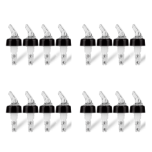 4 Pcs 1Oz Automatic Measured Bottle Pourer - Spirit Measure Pourer