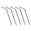 Reusable Bend Glass Drinking Thick Straws Wedding Party Transparent 1