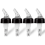 4 Pcs 1Oz Automatic Measured Bottle Pourer - Spirit Measure Pourer 2