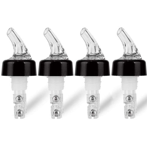 4 Pcs 1Oz Automatic Measured Bottle Pourer - Spirit Measure Pourer 1